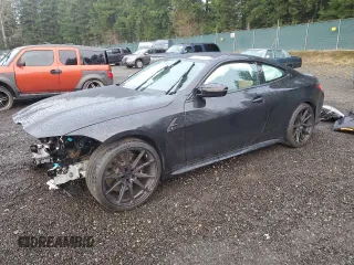 2024 BMW M4 Competition xDrive with VIN WBS43AZ01RCP38461, listed as a Copart auction lot 86757534 with 0 mi miles and Salvage Title. Bid and sale history available at carsss.com. Image 1.