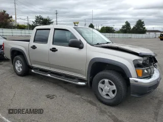 2008 GMC Canyon SLE2 with VIN 1GTDT43E188217884, listed as a Copart auction lot 75870544 with 105,609 mi miles and Salvage Title. Bid and sale history available at carsss.com. Image 4.