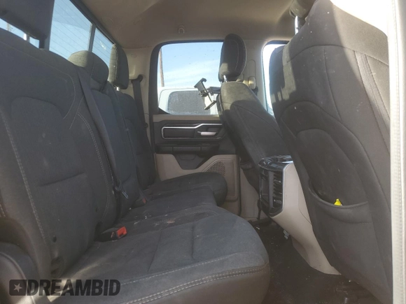 2020 Ram 1500 Big Horn with VIN 1C6RREBT2LN139160, listed as a Copart auction lot 45649495 with 129,247 mi miles and Salvage title. Bid and sale history available at DreamBid. Image 10.