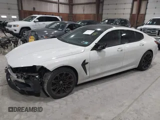 2020 BMW M8 with VIN WBSGV0C06LCE47698, listed as a IAAI auction lot 41457199 with 50,772 mi miles. Bid and sale history available at carsss.com. Image 21.