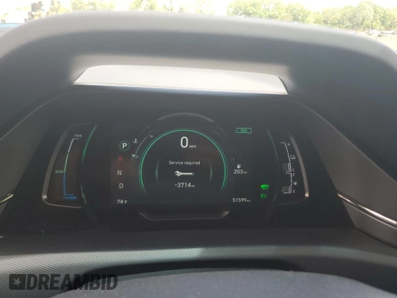 2022 Hyundai Ioniq SE с VIN KMHC75LC9NU276149, выставлен на аукционе Copart как лот 57220835 с пробегом 51 599 миль миль и Списание • Salvage title. История ставок и продаж доступна на DreamBid. Изображение 9.