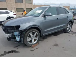 2015 Audi Q3 Premium Plus with VIN WA1EFCFSXFR009768, listed as a IAAI auction lot 41974476 with 53,013 mi miles and . Bid and sale history available at DreamBid. Image 18.