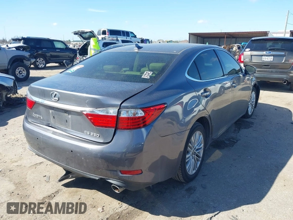2014 Lexus ES 350 with VIN JTHBK1GG0E2127160, listed as a IAAI auction lot 41671108 with 130,255 mi miles. Bid and sale history available at carsss.com. Image 4.