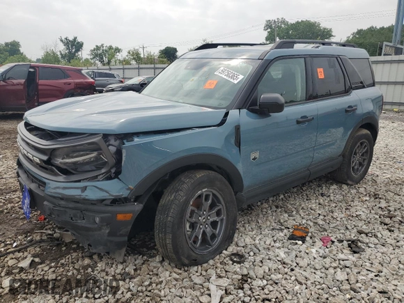 2023 Ford Bronco Sport Big Bend with VIN 3FMCR9B6XPRD35278, listed as a Copart auction lot 59750365 with Not provided miles and Clean title. Bid and sale history available at DreamBid. Image 1.