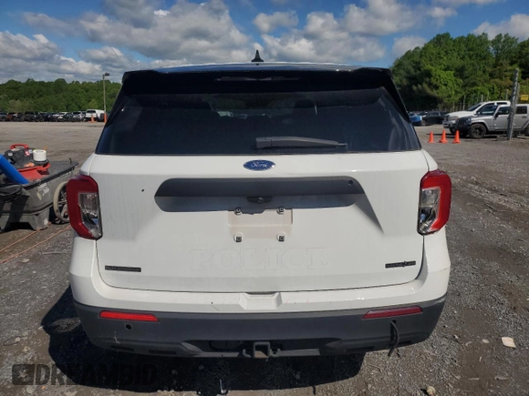 2020 Ford Police Interceptor Utility z VIN 1FM5K8AB5LGC36018, wystawiony jako Copart lot #56076965 z przebiegiem 43 525 mil mil oraz Czysty tytuł • Clean title. Historia ofert i sprzedaży dostępna na DreamBid. Obrazek 6.