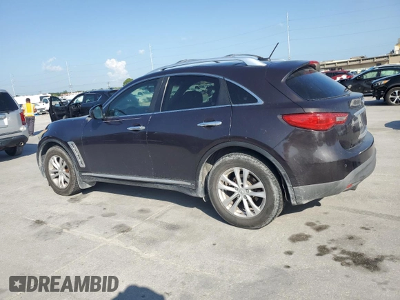 2010 Infiniti FX with VIN JN8AS1MW9AM856785, listed as a Copart auction lot 63583555 with 241,400 mi miles and Salvage title. Bid and sale history available at DreamBid. Image 2.