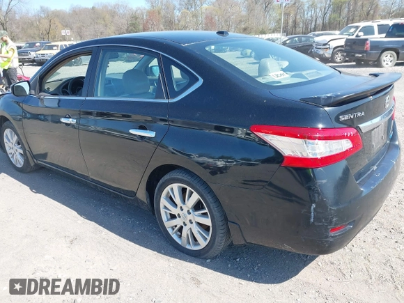 2013 Nissan Sentra S with VIN 3N1AB7AP4DL736678, listed as a IAAI auction lot 42066215 with 84,397 mi miles and . Bid and sale history available at DreamBid. Image 3.
