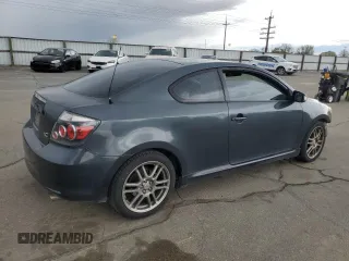 2005 Scion tC with VIN JTKDE177150041586, listed as a Copart auction lot 52210275 with 225,658 mi miles and Salvage Title. Bid and sale history available at carsss.com. Image 3.