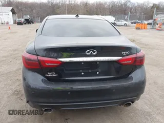 2021 Infiniti Q50 Luxe with VIN JN1EV7BR7MM752310, listed as a IAAI auction lot 41883293 with 20,268 mi miles and . Bid and sale history available at carsss.com. Image 15.