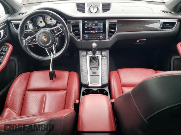 2018 Porsche Macan GTS with VIN WP1AG2A54JLB61018, listed as a Copart auction lot 85939334 with 58,366 mi miles and Salvage Title. Bid and sale history available at DreamBid. Image 8.