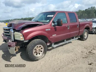 2005 Ford F-250 XL z VIN 1FTSW21P15EC81377, wystawiony jako Copart lot #59781105 z przebiegiem 216 858 mil mil oraz Szkoda całkowita • Salvage title. Historia ofert i sprzedaży dostępna na DreamBid. Obrazek 1.