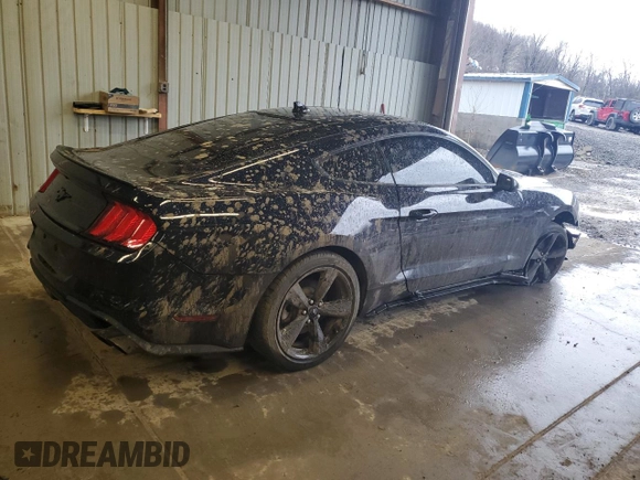 2021 Ford Mustang EcoBoost with VIN 1FA6P8TH9M5140567, listed as a Copart auction lot 51692575 with 36,086 mi miles and Salvage Title. Bid and sale history available at carsss.com. Image 3.