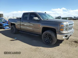 2015 Chevrolet Silverado 1500 LT with VIN 1GCVKREC0FZ294804, listed as a Copart auction lot 53846645 with 84,216 mi miles and Salvage Title. Bid and sale history available at DreamBid. Image 4.