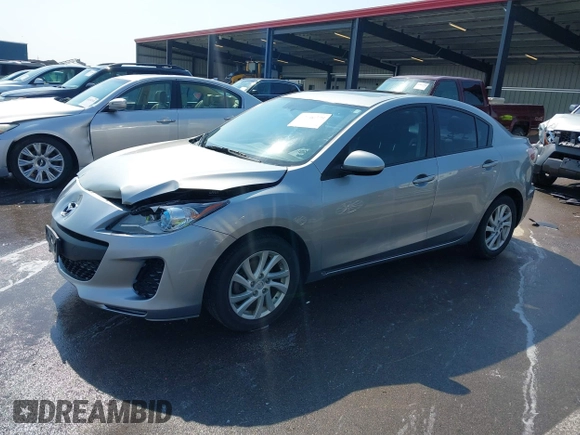 2012 Mazda 3 i Grand Touring with VIN JM1BL1W78C1672705, listed as a IAAI auction lot 42440578 with 186,547 mi miles and . Bid and sale history available at DreamBid. Image 2.