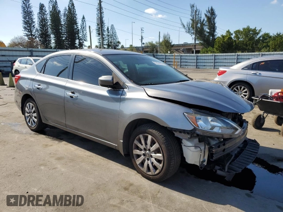 2017 Nissan Sentra SV with VIN 3N1AB7AP1HL710111, listed as a Copart auction lot 52864295 with 172,027 mi miles and Salvage Title. Bid and sale history available at carsss.com. Image 4.