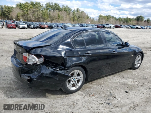 2008 BMW 3 Series 328i with VIN WBAVA37548NL55366, listed as a Copart auction lot 49612465 with 140,353 mi miles and Clean Title. Bid and sale history available at DreamBid. Image 3.