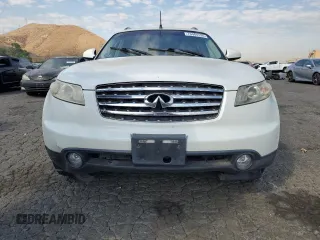 2005 Infiniti FX with VIN JNRAS08W75X218197, listed as a Copart auction lot 70484194 with 153,426 mi miles and Salvage Title. Bid and sale history available at DreamBid. Image 5.
