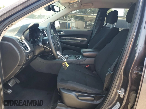 2017 Dodge Durango SXT with VIN 1C4RDHAG1HC847819, listed as a Copart auction lot 62944245 with 110,215 mi miles and Salvage title. Bid and sale history available at DreamBid. Image 7.