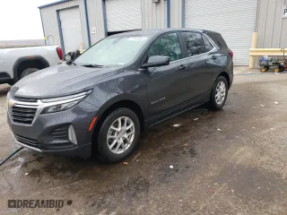 2022 Chevrolet Equinox LT with VIN 3GNAXKEV1NS183903, listed as a Copart auction lot 50436915 with 78,725 mi miles and Clean Title. Bid and sale history available at carsss.com. Image 1.
