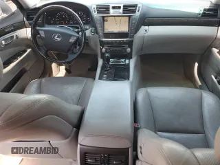 2012 Lexus LS 460 with VIN JTHBL5EFXC5108951, listed as a Copart auction lot 57759625 with 106,835 mi miles and Salvage title. Bid and sale history available at DreamBid. Image 8.