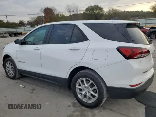 2024 Chevrolet Equinox LS with VIN 3GNAX5EG7RL213991, listed as a Copart auction lot 78488444 with 36,788 mi miles and Salvage Title. Bid and sale history available at carsss.com. Image 2.