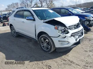 2017 Chevrolet Equinox Premier with VIN 2GNFLGEK8H6213485, listed as a IAAI auction lot 41715966 with 113,457 mi miles. Bid and sale history available at carsss.com. Image 1.