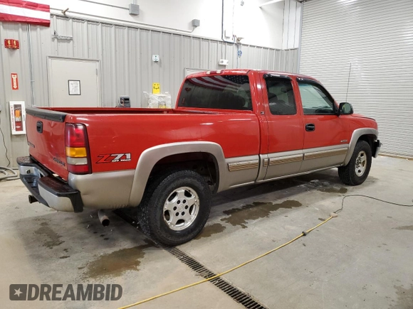 2001 Chevrolet Silverado 1500 LS with VIN 2GCEK19T011375069, listed as a Copart auction lot 52989245 with 187,811 mi miles and Clean Title. Bid and sale history available at DreamBid. Image 3.