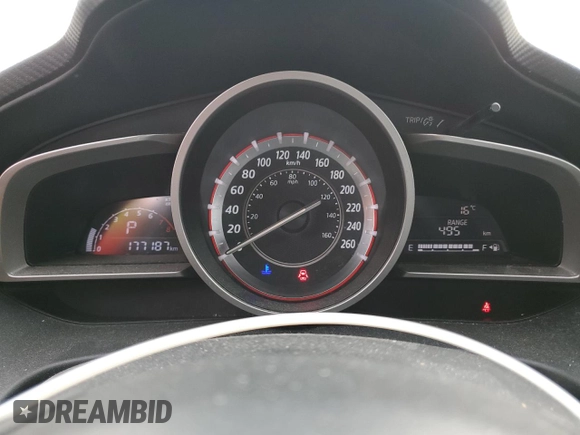 2014 Mazda 3 i Touring with VIN JM1BM1L73E1170365, listed as a Copart auction lot 54855725 with 177,187 mi miles and Clean Title. Bid and sale history available at DreamBid. Image 9.