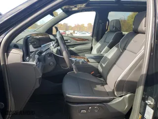 2024 Cadillac Escalade Premium Luxury with VIN 1GYS4BKL1RR181502, listed as a Copart auction lot 77155704 with 6,588 mi miles and Salvage Title. Bid and sale history available at carsss.com. Image 7.