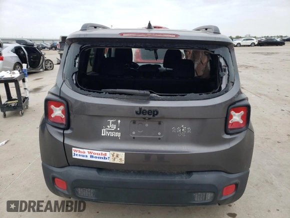 2017 Jeep Renegade Altitude with VIN ZACCJABB9HPG12010, listed as a Copart auction lot 51453125 with Not provided miles and Salvage title. Bid and sale history available at DreamBid. Image 6.