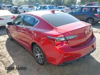 2020 Acura ILX w/Premium Pkg with VIN 19UDE2F78LA007121, listed as a IAAI auction lot 41646183 with 34,285 mi miles. Bid and sale history available at carsss.com. Image 3.