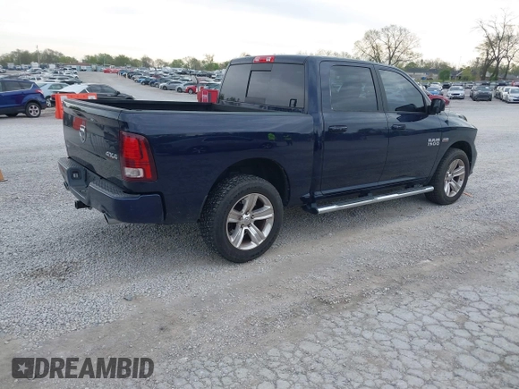 2017 Ram 1500 Sport z VIN 1C6RR7MTXHS624101, wystawiony jako IAAI lot #41928934 z przebiegiem 96 565 mil mil oraz . Historia ofert i sprzedaży dostępna na DreamBid. Obrazek 4.