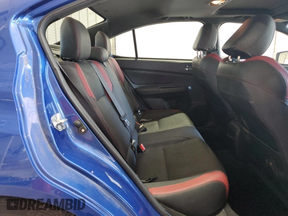 2016 Subaru WRX STI Limited with VIN JF1VA2Y68G9827165, listed as a Copart auction lot 61357975 with 118,565 mi miles and Salvage title. Bid and sale history available at DreamBid. Image 10.