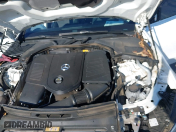2023 Mercedes-Benz C 300 with VIN W1KAF4GB4PR108957, listed as a IAAI auction lot 41381589 with 23,496 mi miles and . Bid and sale history available at DreamBid. Image 10.