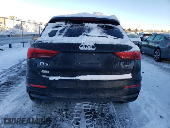 2020 Audi Q3 S line Premium Plus with VIN WA1EECF37L1037680, listed as a Copart auction lot 73417502 with 23,570 mi miles. Bid and sale history available at carsss.com. Image 6.