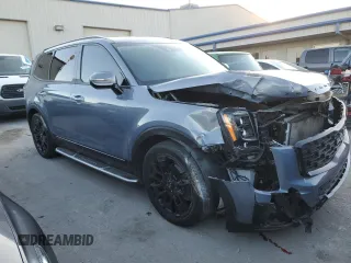 2022 Kia Telluride SX with VIN 5XYP5DHC9NG284252, listed as a Copart auction lot 42738915 with 31,055 mi miles and Salvage Title. Bid and sale history available at DreamBid. Image 4.