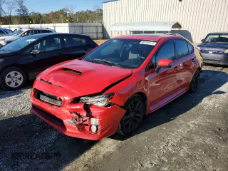2017 Subaru WRX Limited with VIN JF1VA1N69H8813720, listed as a Copart auction lot 80769114 with 124,670 mi miles and Salvage Title. Bid and sale history available at carsss.com. Image 1.
