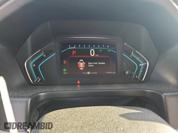 2018 Honda Odyssey EX with VIN 5FNRL6H51JB093079, listed as a Copart auction lot 64400315 with 117,619 mi miles and Non repairable. Bid and sale history available at DreamBid. Image 9.