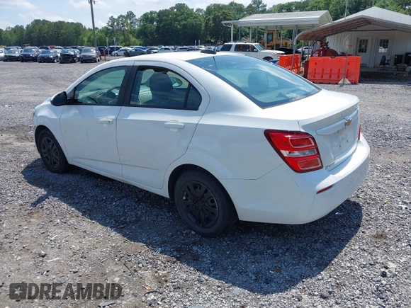 2018 Chevrolet Sonic LS with VIN 1G1JB5SH4J4114035, listed as a IAAI auction lot 42377414 with 158,452 mi miles and . Bid and sale history available at DreamBid. Image 3.