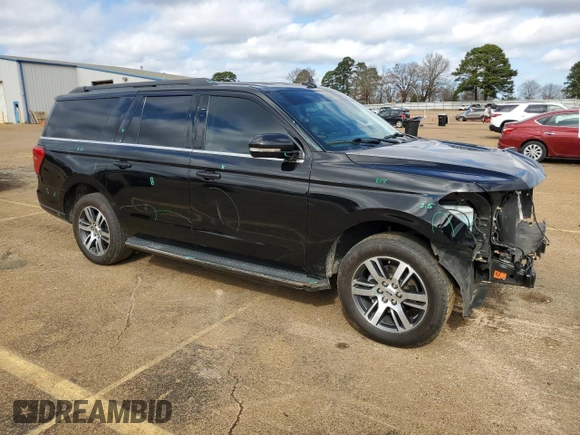 2023 Ford Expedition Max XLT z VIN 1FMJK1H88PEA45999, wystawiony jako Copart lot #43463605 z przebiegiem 36 420 mil mil oraz Szkoda całkowita • Salvage title. Historia ofert i sprzedaży dostępna na DreamBid. Obrazek 4.