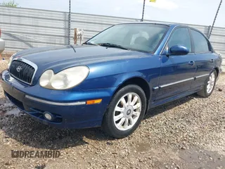2003 Hyundai Sonata GLS with VIN KMHWF35H43A823050, listed as a IAAI auction lot 42112412 with 1 mi miles. Bid and sale history available at carsss.com. Image 2.