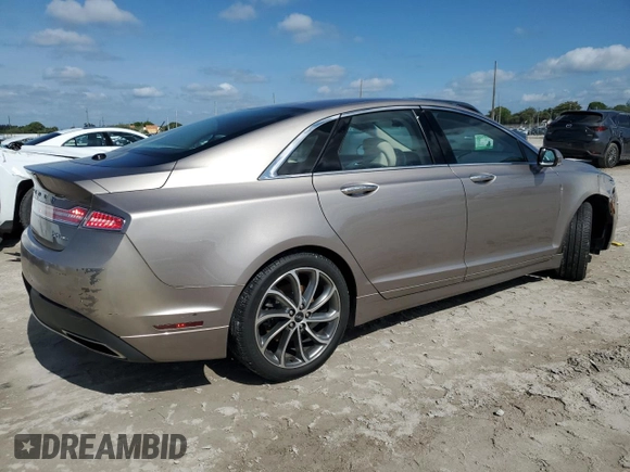2019 Lincoln MKZ Reserve I z VIN 3LN6L5D9XKR627875, wystawiony jako Copart lot #55939165 z przebiegiem 11 474 mil mil oraz Szkoda całkowita • Salvage title. Historia ofert i sprzedaży dostępna na DreamBid. Obrazek 3.