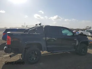 2018 Chevrolet Colorado 4WD ZR2 with VIN 1GCPTEE1XJ1280915, listed as a Copart auction lot 46861065 with 53,781 mi miles and Salvage Title. Bid and sale history available at carsss.com. Image 3.