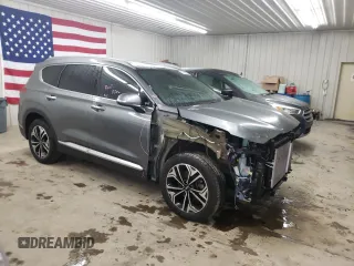 2019 Hyundai Santa Fe Ultimate with VIN 5NMS5CAA0KH046479, listed as a Copart auction lot 70163692 with 90,234 mi miles. Bid and sale history available at carsss.com. Image 4.