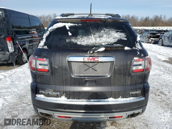 2016 GMC Acadia Denali with VIN 1GKKVTKD1GJ159646, listed as a Copart auction lot 53899755 with 222,154 mi miles and Clean Title. Bid and sale history available at carsss.com. Image 6.