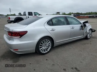 2013 Lexus LS 460 L with VIN JTHDL5EF8D5005974, listed as a Copart auction lot 57860925 with 80,831 mi miles and Salvage title. Bid and sale history available at DreamBid. Image 3.