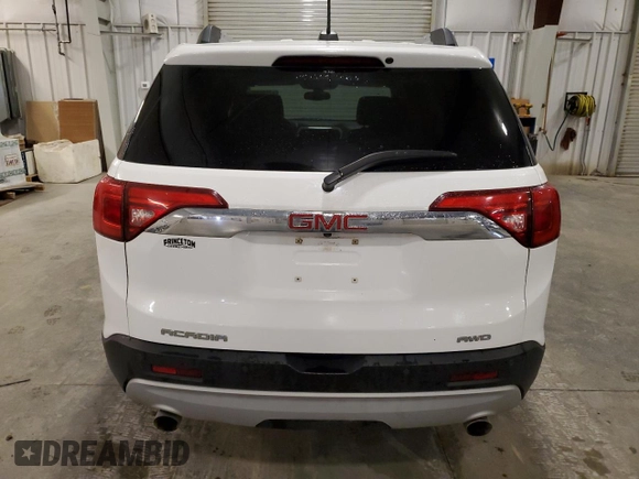 2018 GMC Acadia SLT z VIN 1GKKNULS1JZ128568, wystawiony jako Copart lot #57296885 z przebiegiem 154 476 mil mil oraz Szkoda całkowita • Salvage title. Historia ofert i sprzedaży dostępna na DreamBid. Obrazek 6.