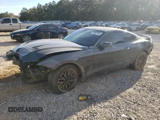2019 Ford Mustang GT with VIN 1FA6P8CF5K5195643, listed as a Copart auction lot 49081195 with 103,888 mi miles and Salvage Title. Bid and sale history available at carsss.com. Image 1.