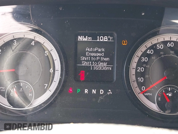 2021 Ram 1500 Tradesman z VIN 3C6RR6KG3MG713414, wystawiony jako IAAI lot #42115083 z przebiegiem 116 938 mil mil oraz . Historia ofert i sprzedaży dostępna na DreamBid. Obrazek 14.