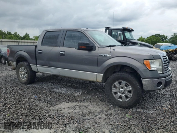 2011 Ford F-150 XL with VIN 1FTFW1CF5BFD19442, listed as a Copart auction lot 56927195 with 197,991 mi miles and Salvage title. Bid and sale history available at DreamBid. Image 4.